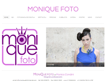 Tablet Screenshot of moniquefoto.com